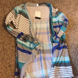 Multi colored cardigan